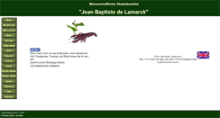 Desktop Screenshot of lamarck.de